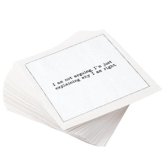 Five Star Napkins - Snarky Quotes