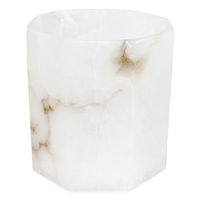 Bidk Alabaster Octagonal Votive MD