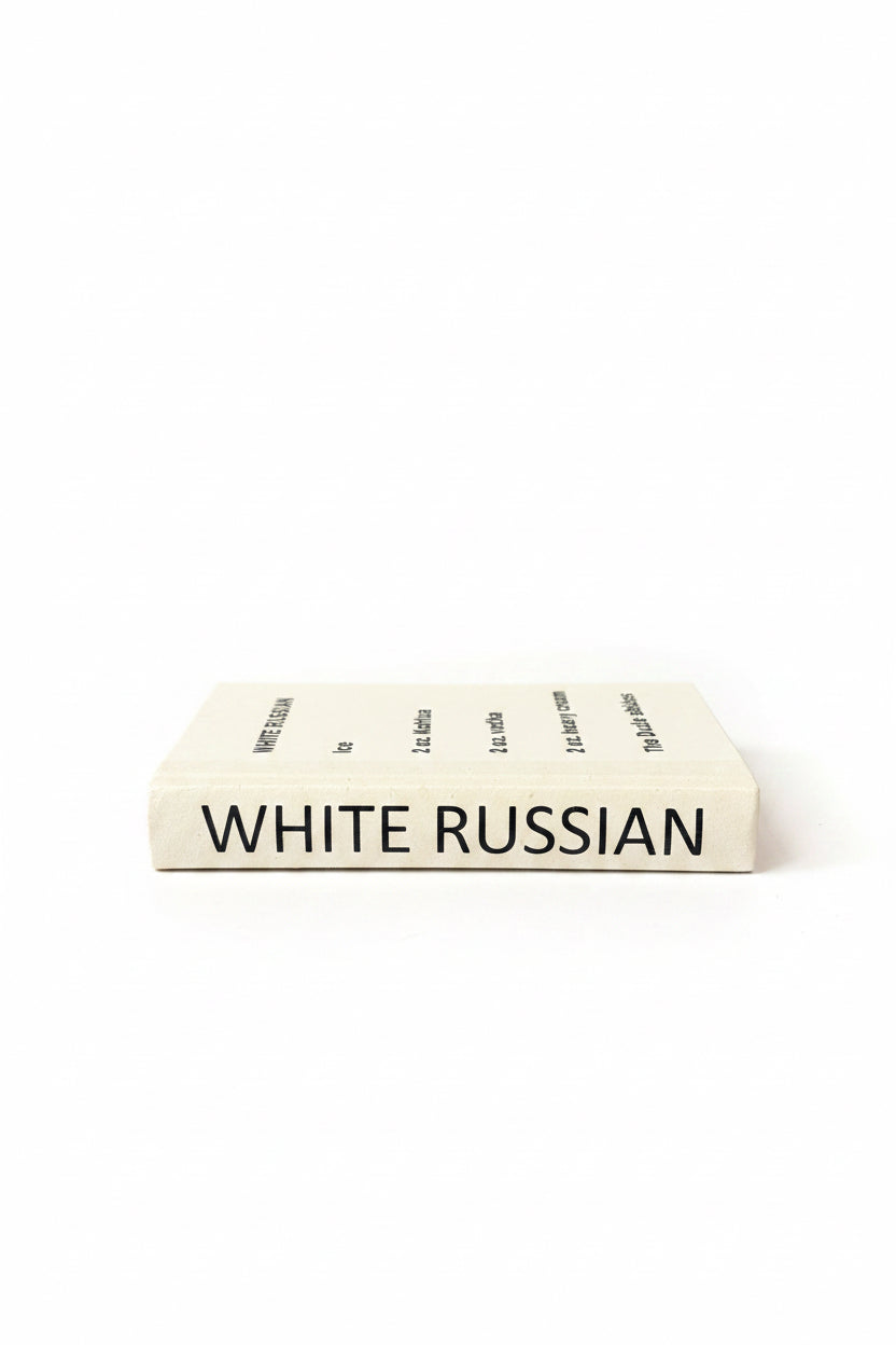 E Law Mixology Books - White Russian Cream