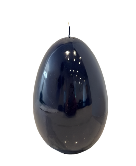 Graziani Egg Candle - Lg - Blue