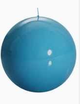 Meloria Ball Candle Medium Teal