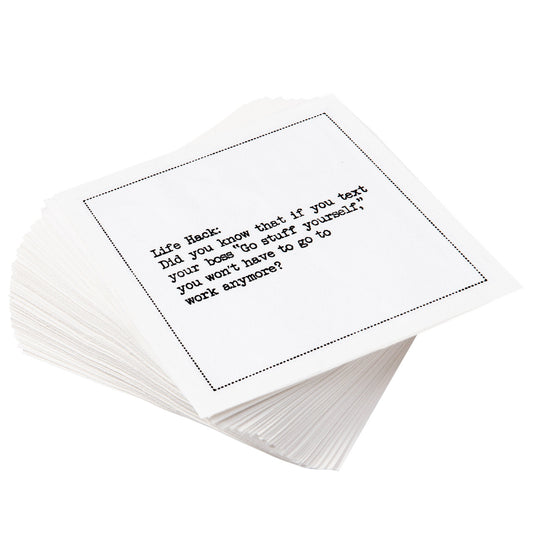 Five Star Napkins - Inappropriate Quotes