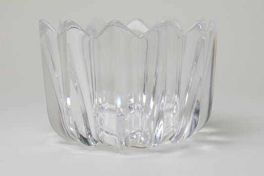 Orrefors Crystal Fleur Bowl