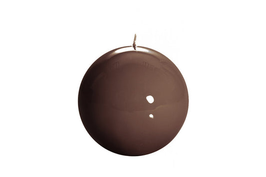 Meloria Ball Candle Med Chocolate