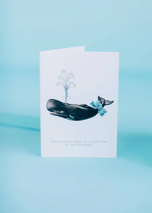 Margo Elena A Whale of A Time Card