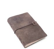 Sugarboo Every Great...Leather Grey Journal