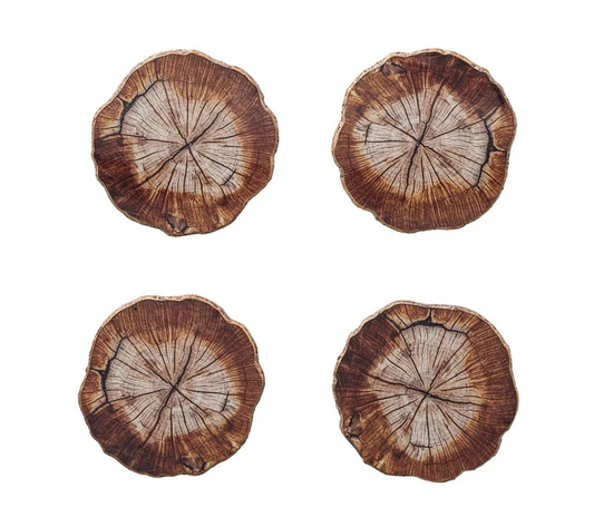 KS Petrified Woods Coaster S/4