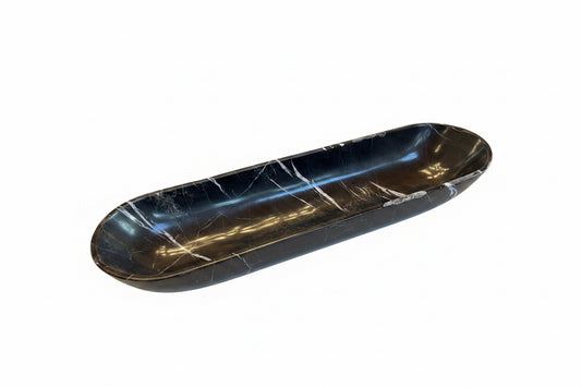 Prima Black Marble Canoe