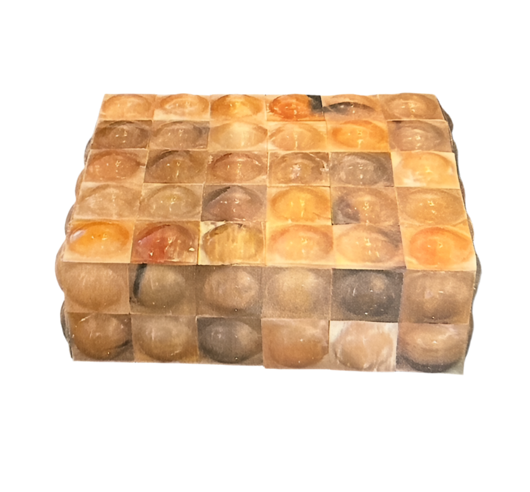 A Sanoma 3D Bone Box Bubble Marble Br