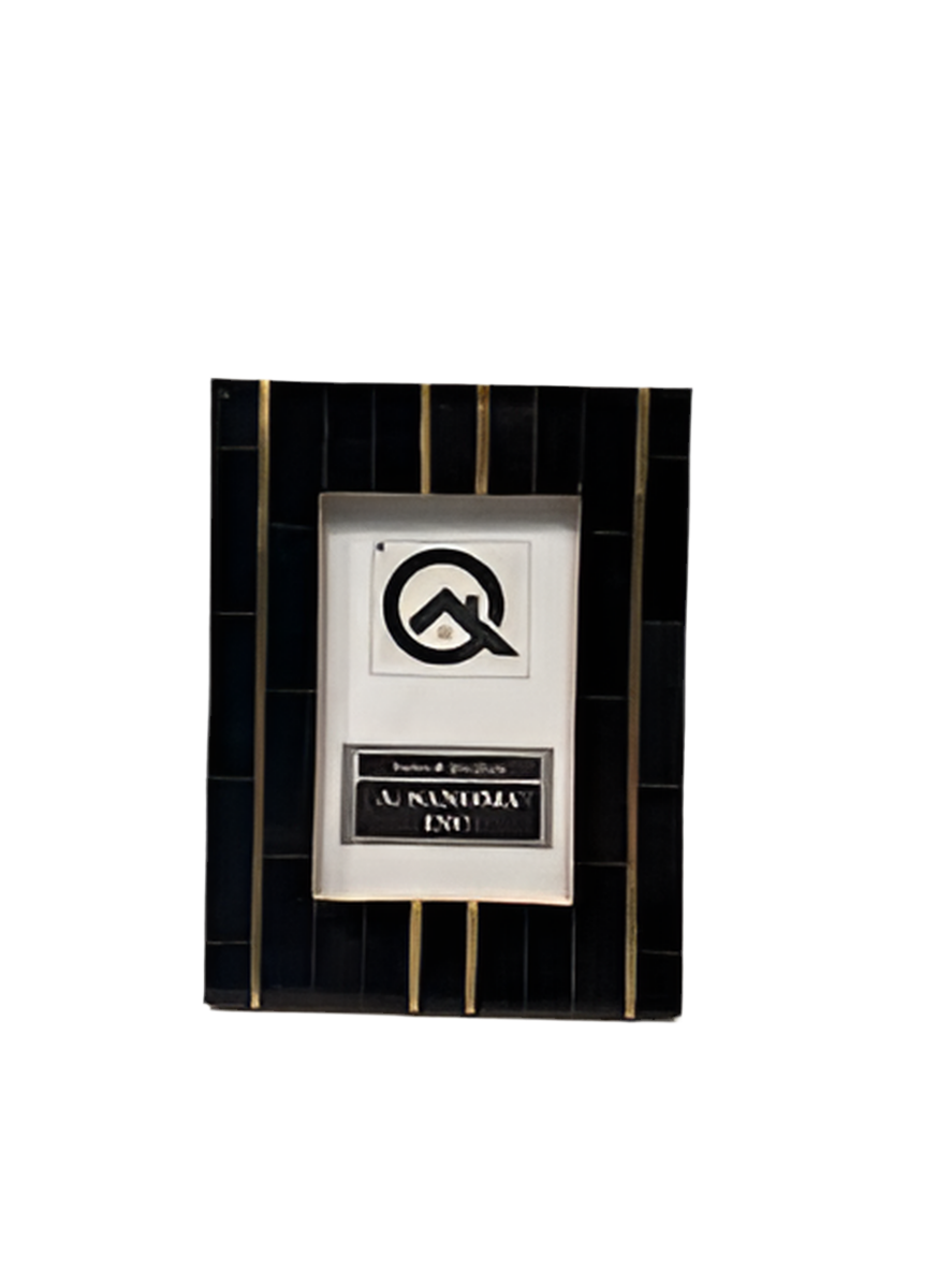 A Sanoma Horn Frame 4x6 Black