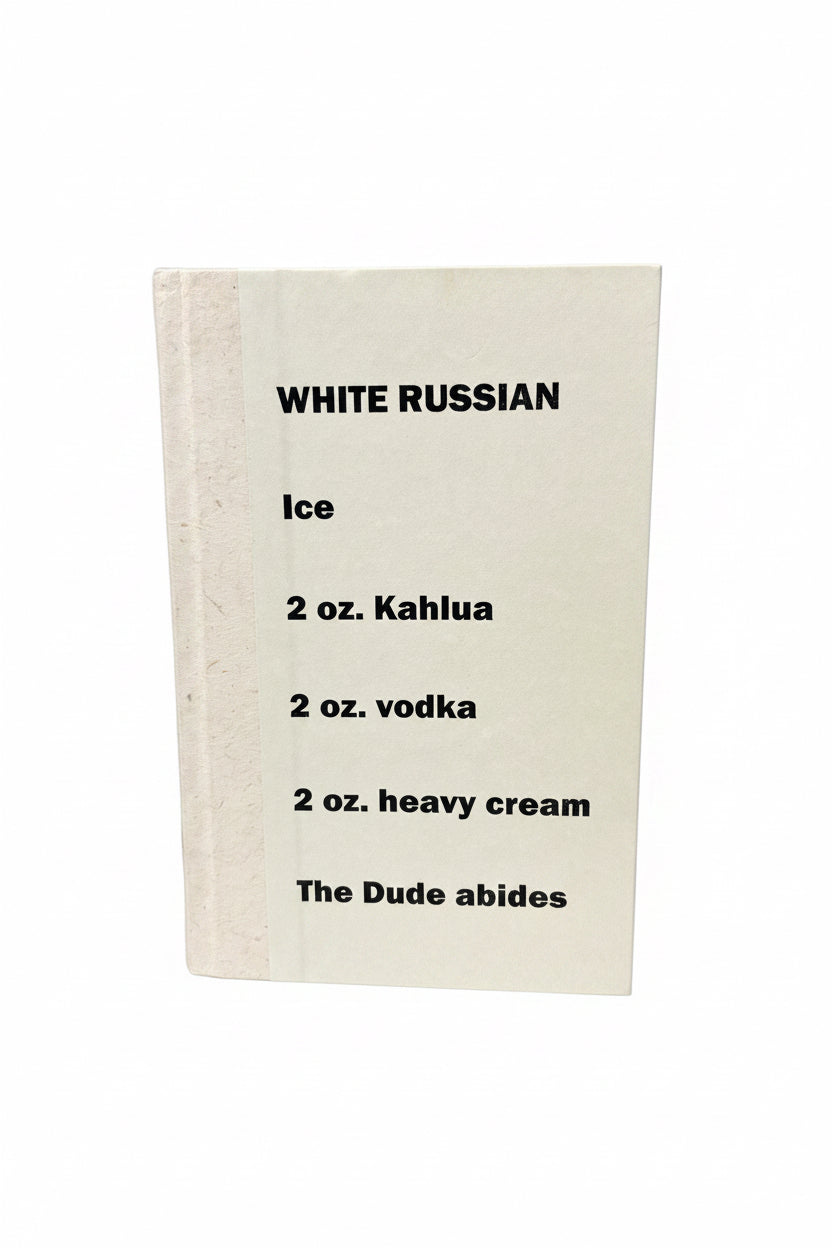 E Law Mixology Books - White Russian Cream