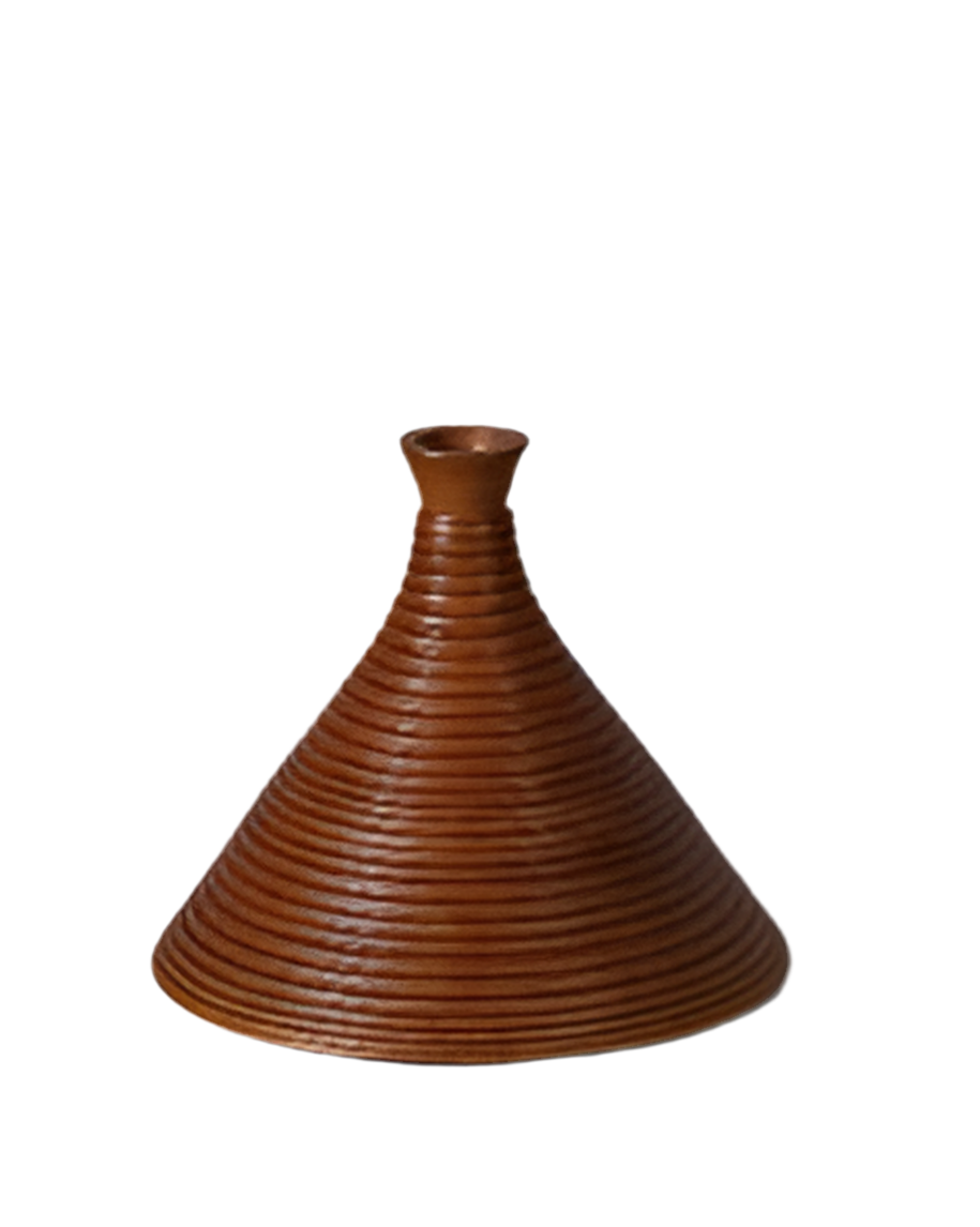 Meet the Eye Mango Wood Sculpture