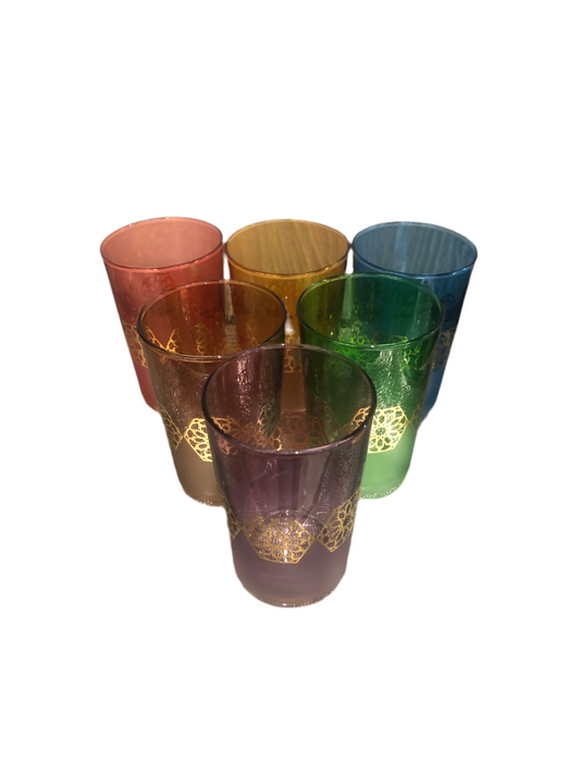 Scents & Feel Tea Glasses Kenza S/6
