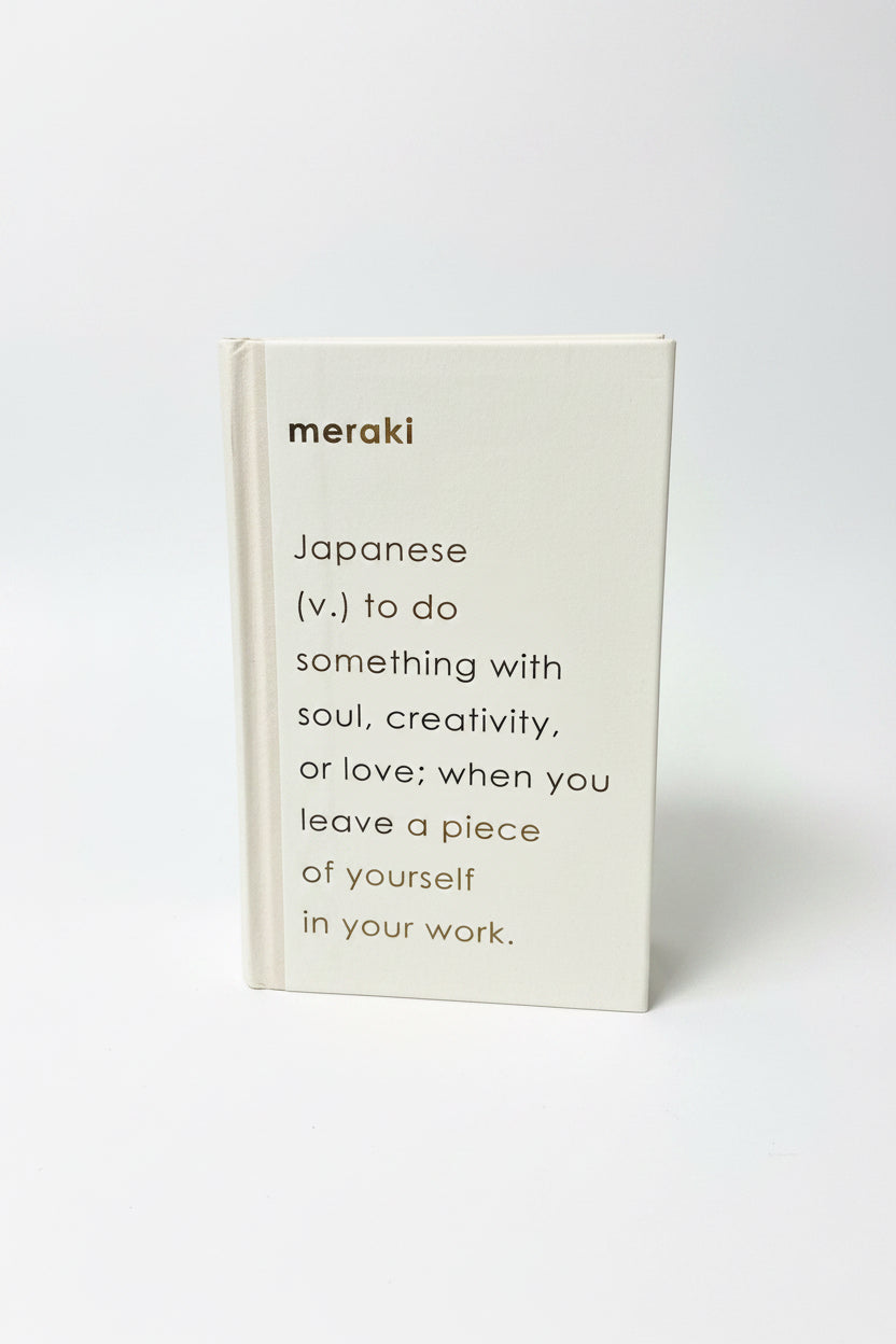 E Law Gold Aesthetic Word Meraki Cream