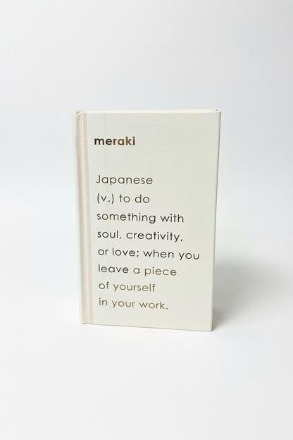 E Law Gold Aesthetic Word Meraki Cream