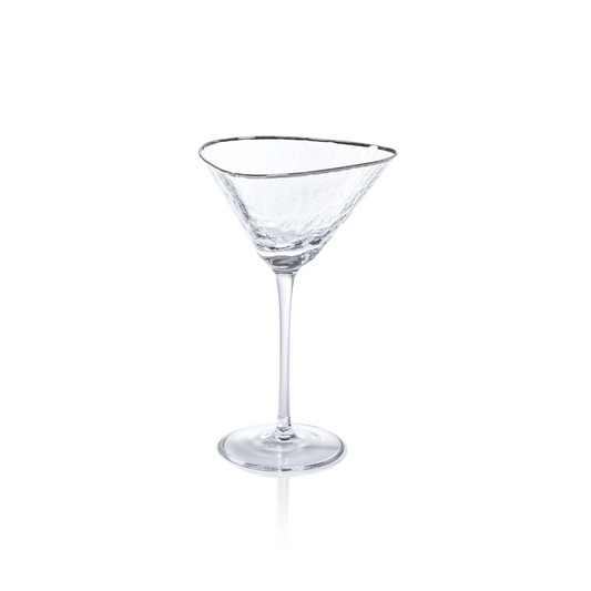 Zodax Aperitivo Platinum Martini Glass