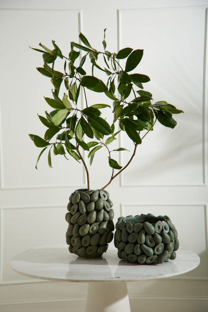 Accent Layered Avocado Pot