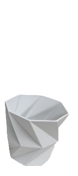 Porcelain Twisty Vase - Small