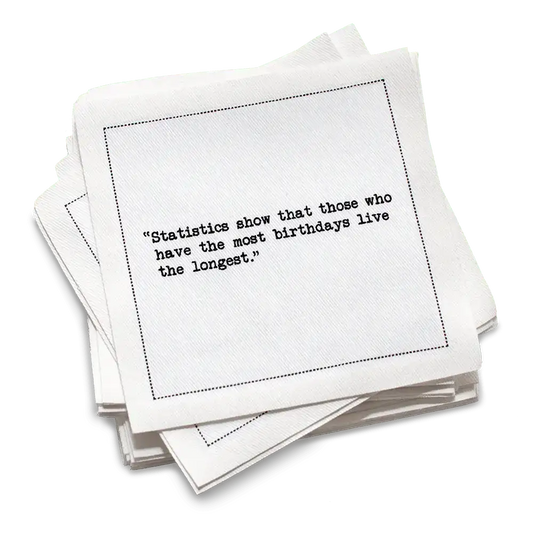 5 Star Universal Birthday Quotes Napkins