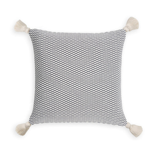 JoHoward Ella SQ Pillow - Grey/Natural