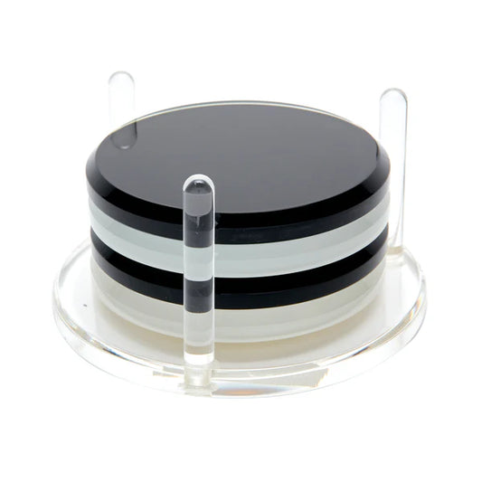 TW Drink Coasters - Black/White