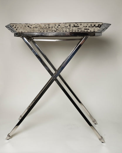 FDG Silver Tray Table