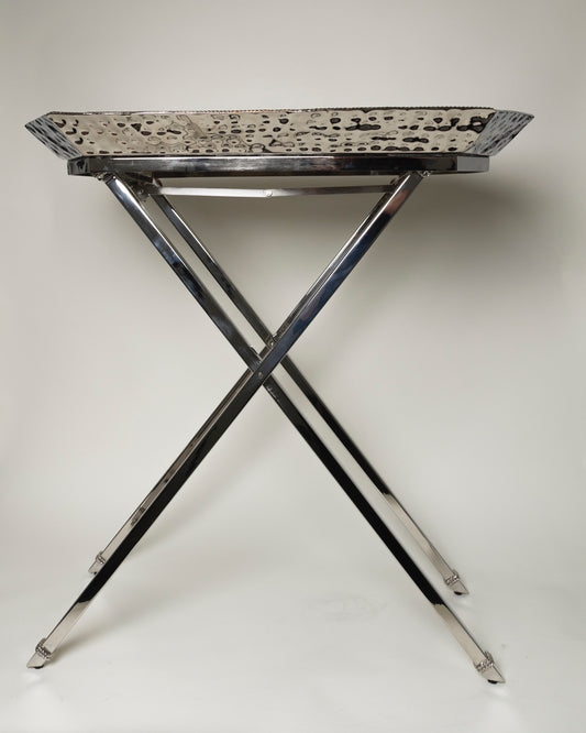 FDG Silver Tray Table