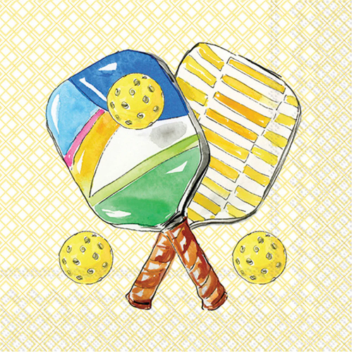 Boston Cocktail Napkins Pickleball Pair