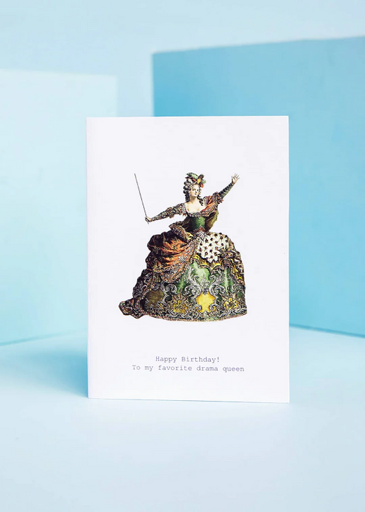 Margo Elena Drama Queen Card