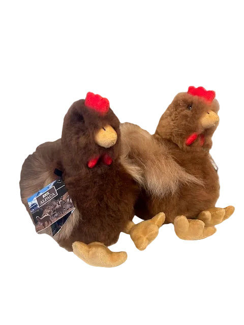 Fibre Alpaca Sm Animal Chicken Brown