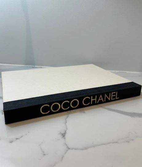 XL Designer Books/Black Spine - Coco Chanel