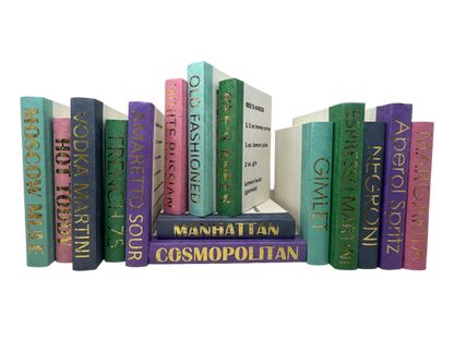 E Law Colored Mixology Book - Lilac - Vodka Martini