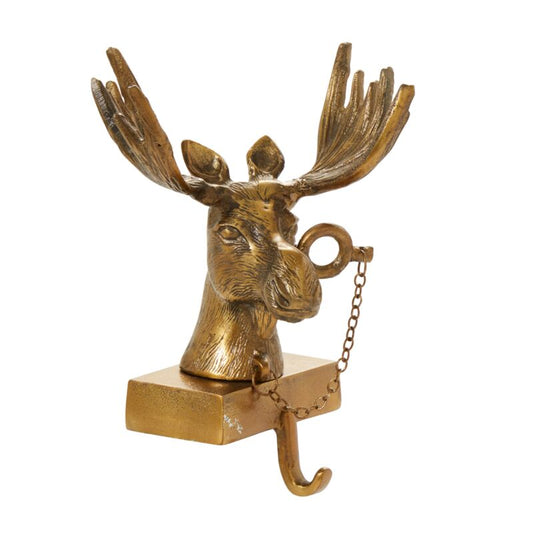 Accent Stocking Holder Eugene Moose