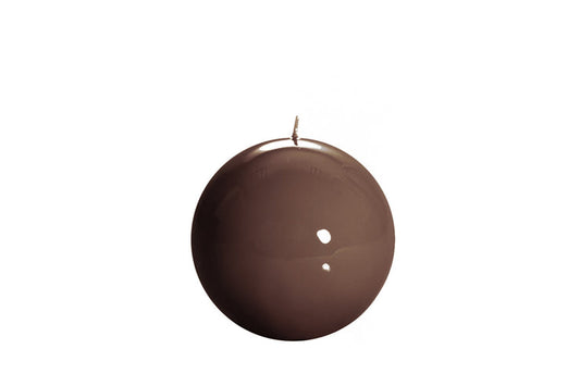 Meloria Ball Candle Small Chocolate