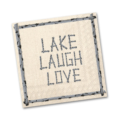 Boston Cocktail Napkins-Lake Laugh Love