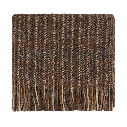 Bedford Stria Throw Stone