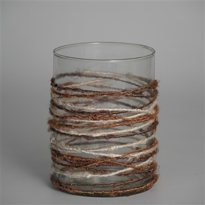 Bidk Votive Wrapped in Weave MD