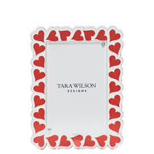 Lucite Red Heart Frame