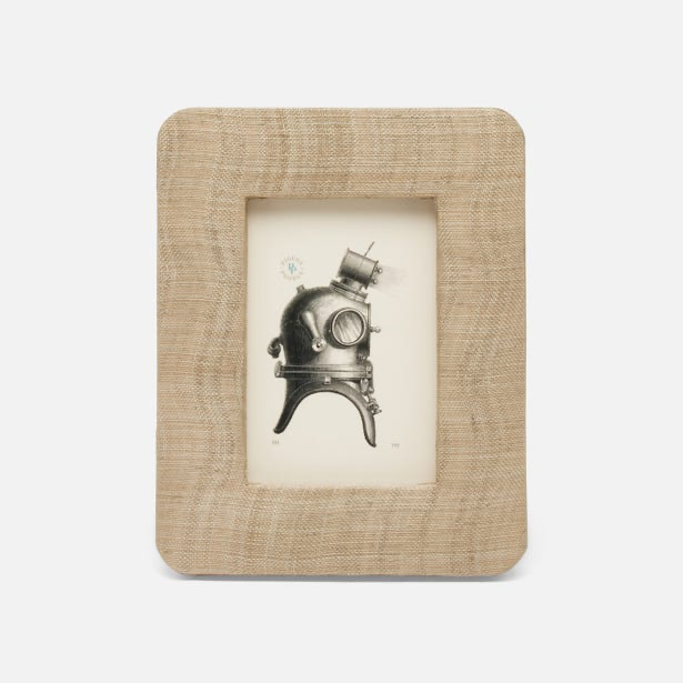 Pigeon & Poodle Halle Sand Silken Abaca 5x7