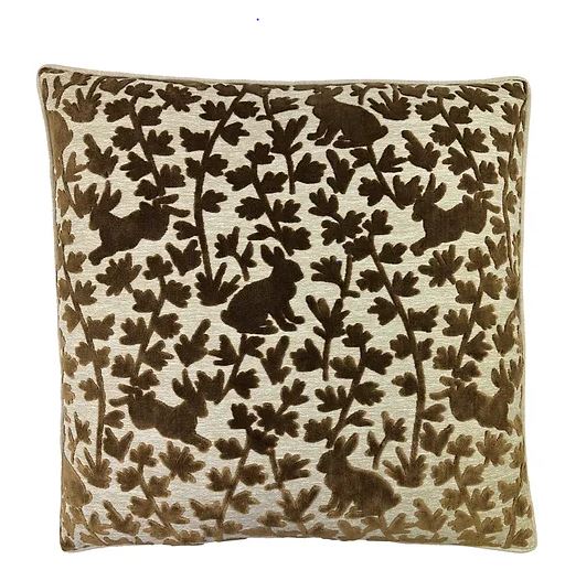 SIG Luv Bunny Cognac 22x22 Pillow