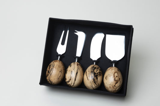 Bahari S/S Spalted Tamarind Cheese S/4
