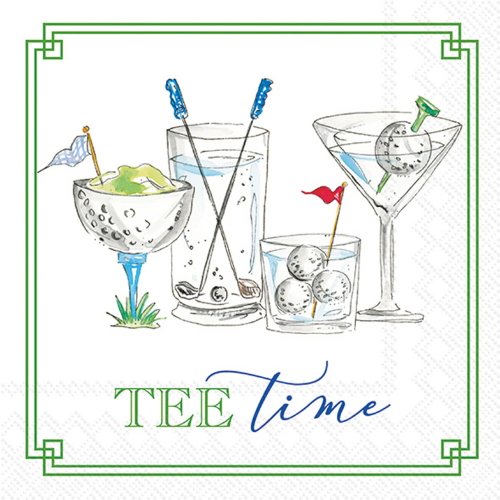 Boston Cocktail Napkins Golf Drinks