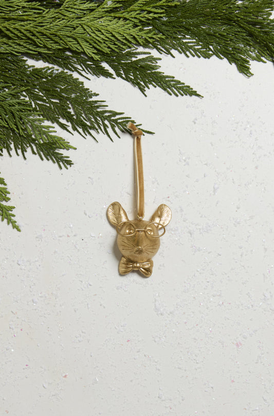 Accent Louie Ornament Mouse