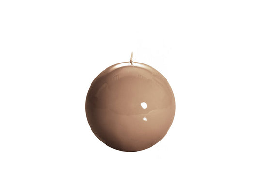 Meloria Ball Candle Small Mocha Mousse