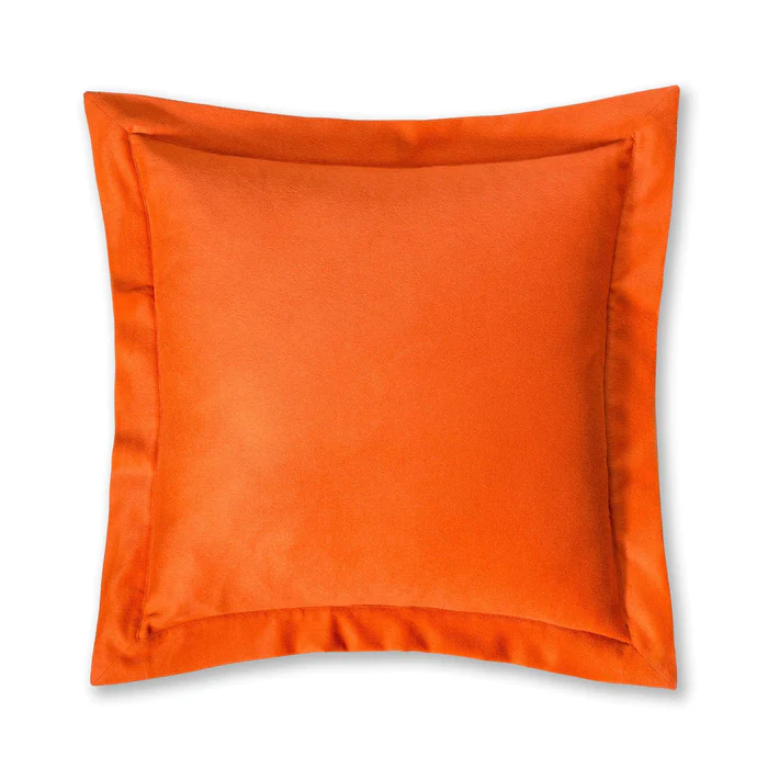 Alpaca Orange Hudson Euro Pillow