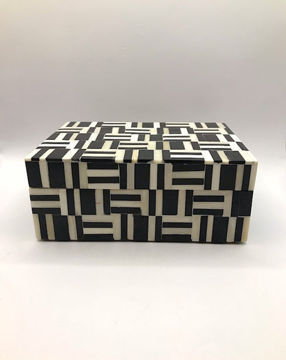 Ebony Geometric Box